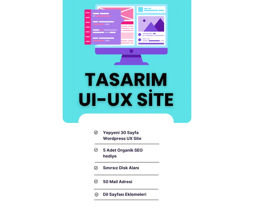 UX - UI TASARIM Web Site Paketi UX - UI TASARIM Web Site Paketi